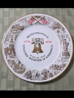 Bicentennial Collector's Plate‎ Limited Edition Fine China by VILETTA